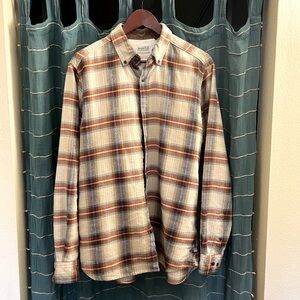 Barbour x Steve McQueen Flannel Shirt - Size L (EUC)